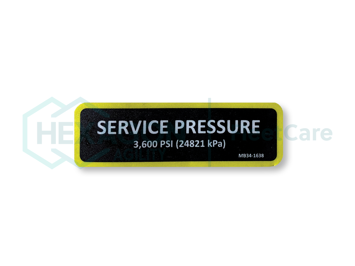 SERVICE PRESSURE