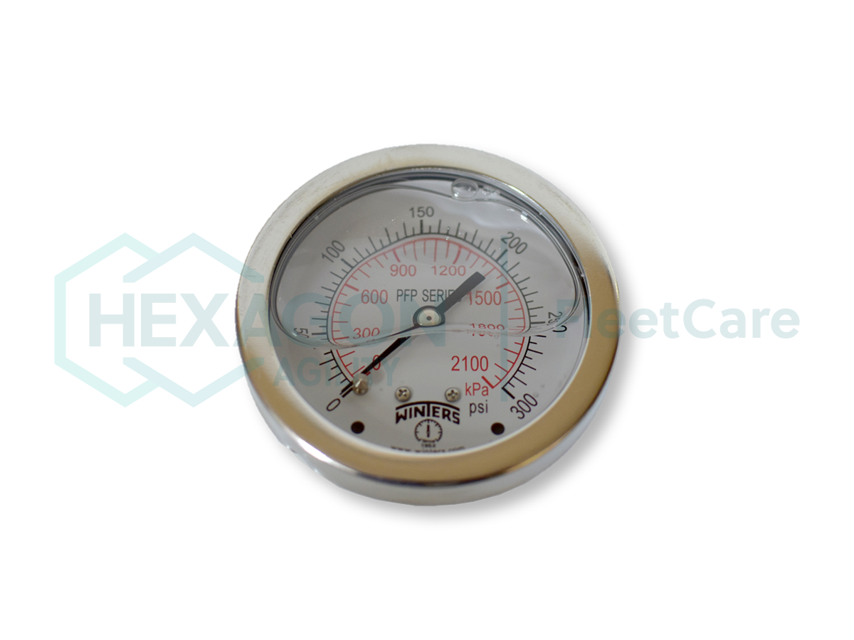 OVER PRESSURE REGULATOR GAUGE
