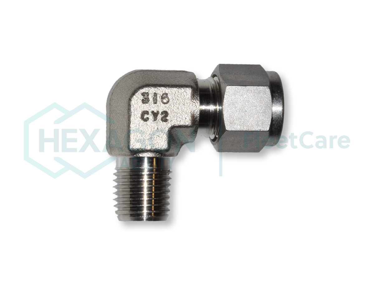 3/8 COMP X 1/4 MNPT ELBOW