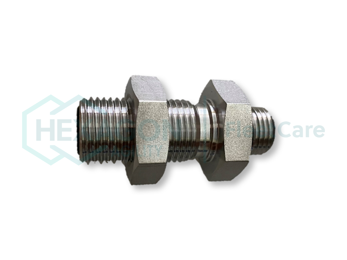 9/16-18 SAE X #6 MFORFS BULKHEAD