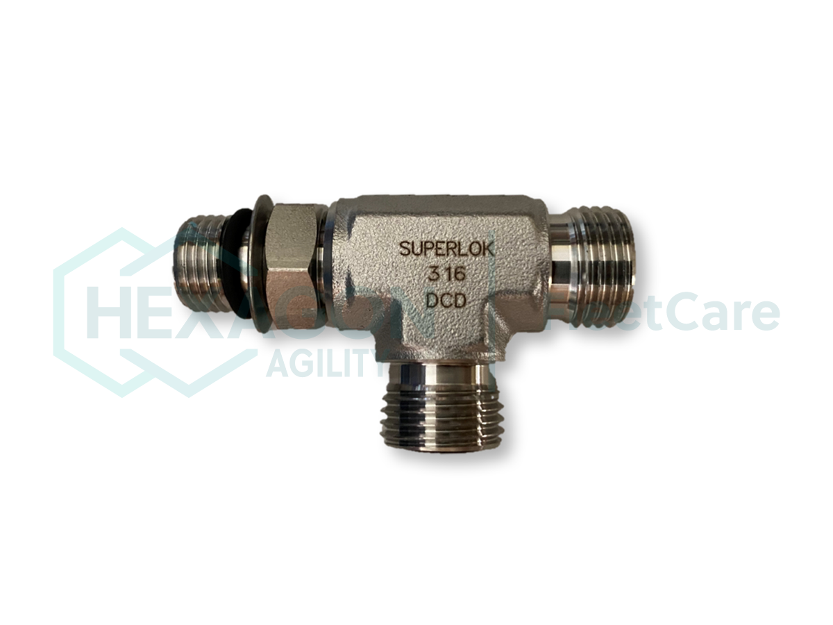 9/16-18 SAE ON RUN X #6 MFORFS X #6 MFORFS TEE