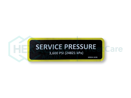 SERVICE PRESSURE